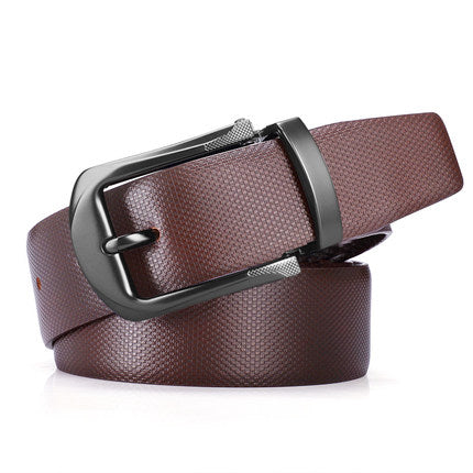 Importé - Ceinture Homme Business Véritable Cuir Finition Lisse ou Grainée