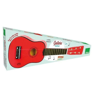 Guitare Acoustique En Bois-Rouge+3ans