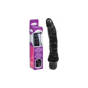 SEXTOYS Vibromasseur - Multi Speed Réaliste Pearly - 24 Cm - Noir