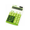 CALCULATRICE 12 CHIFFRES VERT BLISTER