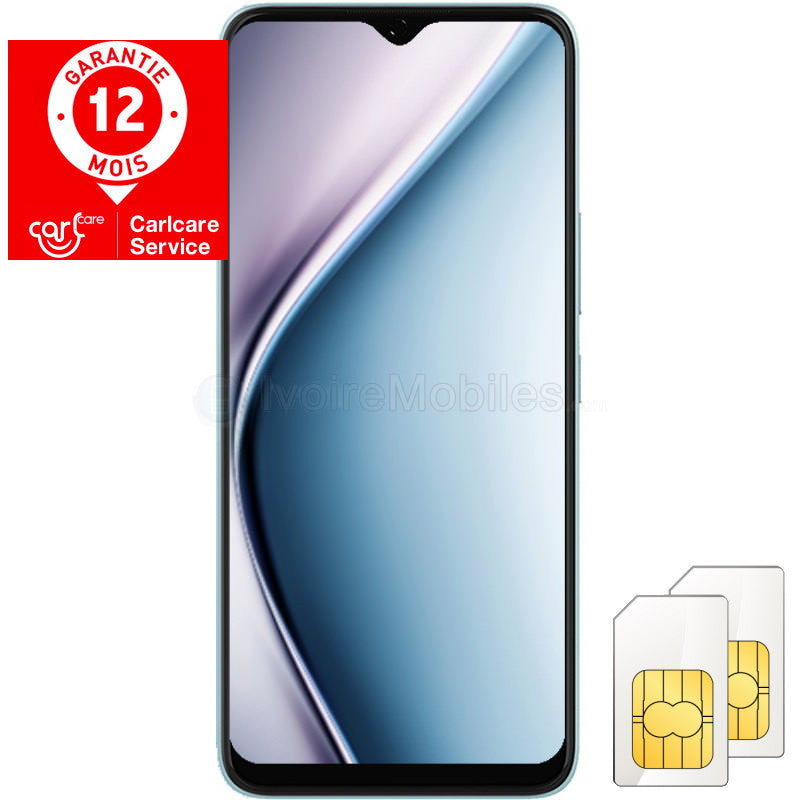 Itel P38 - 3G - 6,6" HD+ - 2Go + 32Go - 8MP - 5000 MAh