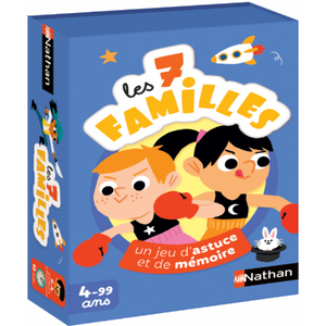 Jeu D’astuce et De Memoire Les 7 Familles 4-99ans