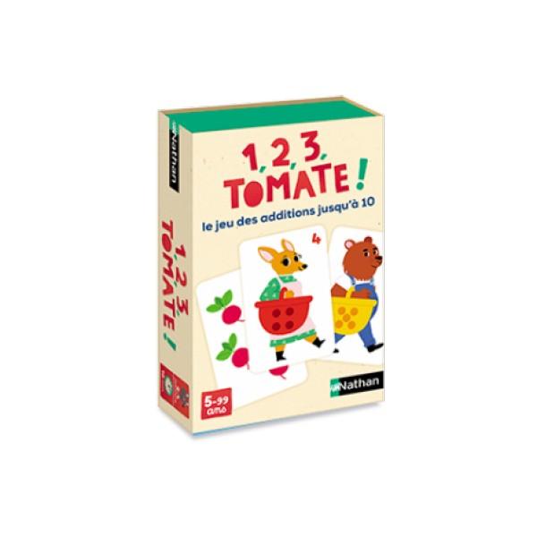 Jeu 1,2,3 Tomate ! Jeu D’Addition Jusqu’a-10-5-99 ans