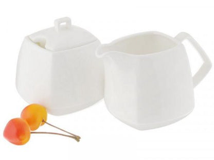 SUCRIER ET CREMIER EN PORCELAINE – WL 995028 / 2C