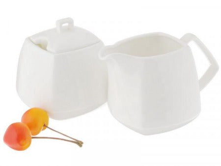 SUCRIER ET CREMIER EN PORCELAINE – WL 995028 / 2C