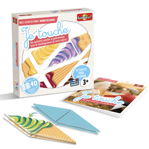 Jeu je touche mes associations Montessori 40 activites+3ans