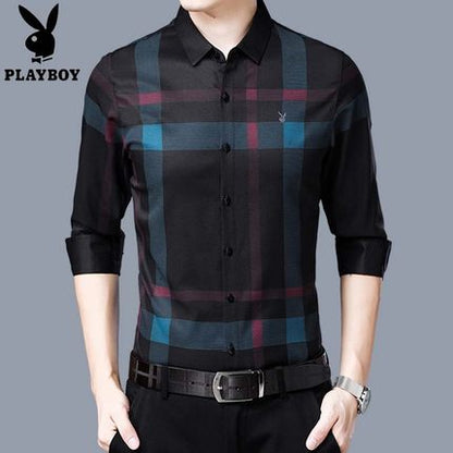 Importé - Chemise Homme Playboy à manches longues