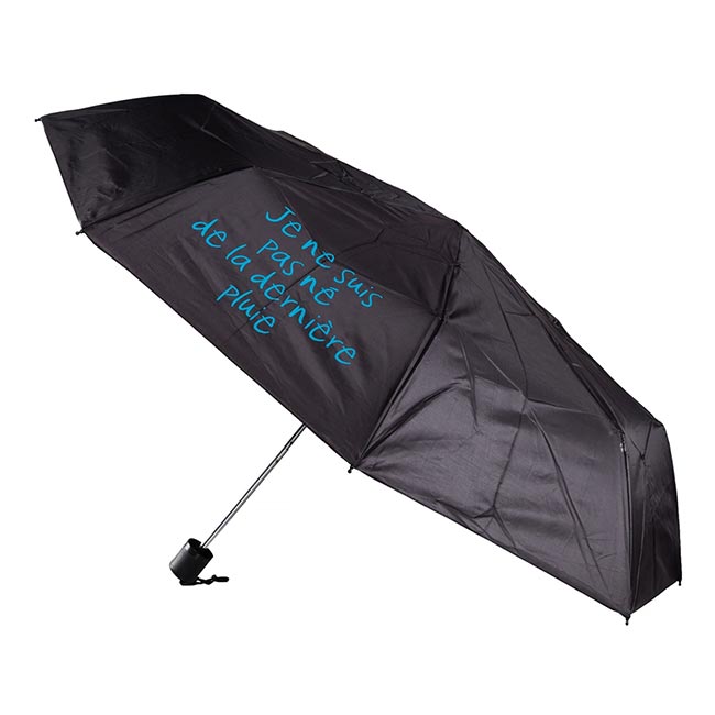 PARAPLUIE NOIR – JE NE SUIS PAS NE DE LA DERNIERE PLUIE