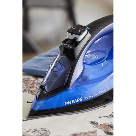 PHILIPS Fer à Repasser PerfectCare Powerlife GC3920/20, 2500W, Débit Vapeur 45 g
