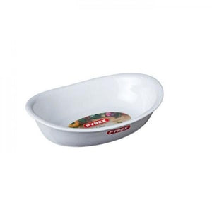 PLAT A FOUR-26X18CM-OVALE BLANC SUPREME