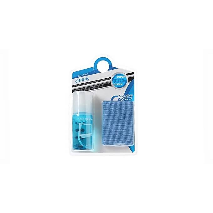 OPULA Cleaner Kit - Avec Chiffon En Microfibre Et Brosse Anti-statique - Nettoyant Ecran