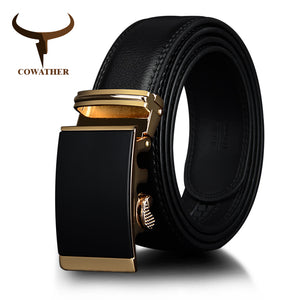 Importé - Ceinture COWATHER En Cuir Vache pour hommes Taille 30-44