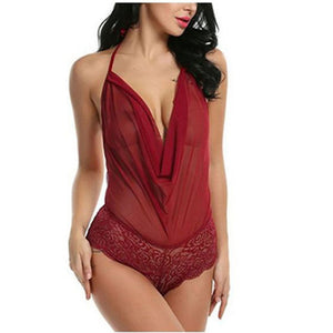 Importé - Robe De Nuit En Dentelles Pour Femmes