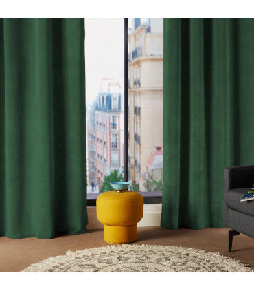Rideau Lilou coloris Vert 140X260 cm
