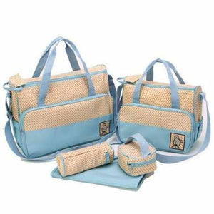 Sac à langer Bleu Ciel/Belge