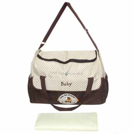 Sac à langer baby Marron