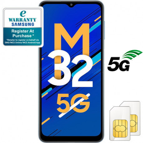 Samsung Galaxy M32- 5G - 6.5" - 6Go/128Go - 48Mpx - 5000mAh