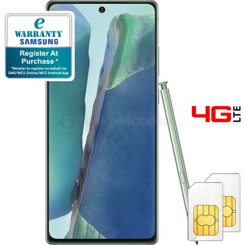 Samsung Galaxy Note 20 - 4G - 256 Go / 8Go Ram Écran 6,7"
