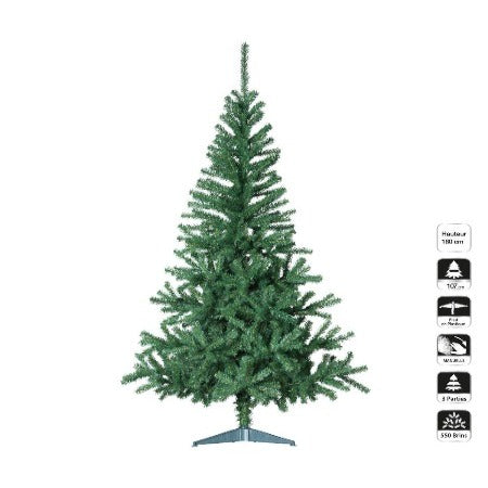 Sapin de Noël Élégant Vert 150 cm