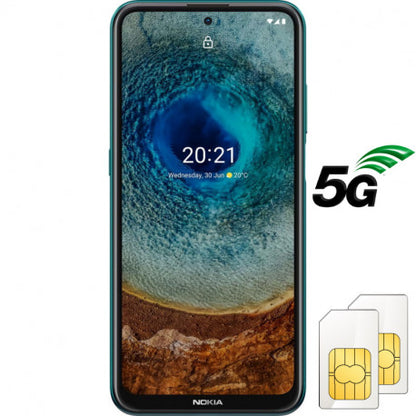 Nokia X10 - 6.67" - 6Go/128Go - 2xSim - Android 11 - 4470mAh