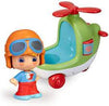 Figurine + Accessoires Pinypon My First Figurine+4 Helicopteres+12mois