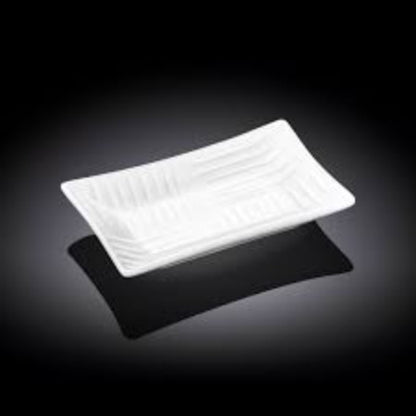 PLAT RECTANGULAIRE EN PORCELAINE – 11X7CM – WL 996105/A