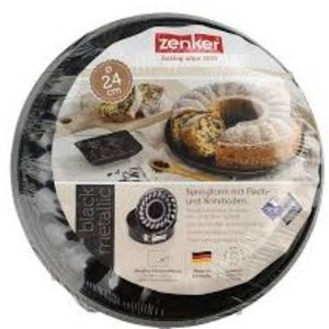 MOULE A GATEAU AVEC 2 BASES – 24CM – ZENKER 6507