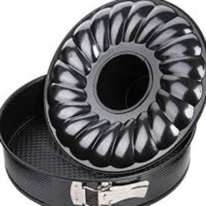 MOULE A GATEAU AVEC 2 BASES – 28CM – ZENKER 6509