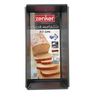 Moule à Pain Noir-métallique, Acier Inoxydable – 30cm – Zenker 6519