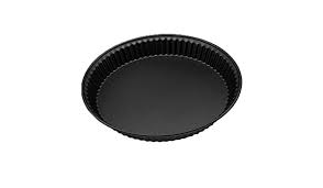 MOULE A QUICHE NOIR EN ACIER INOXYDABLE – 28X28X4CM – ZENKER 7542