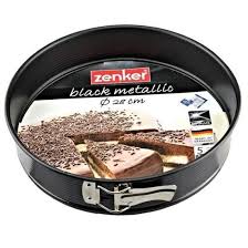 MOULE A MANQUE A CHARNIERE NOIR – 28X28X6,5CM – ZENKER 6504