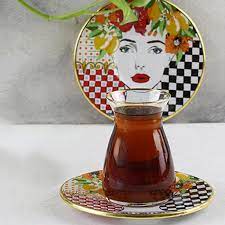 SERVICE A THE-18PCS-VERRE+SOUCOUPE+CUILLERES-BELLISSIMO