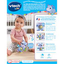 Vtech baby theo,mon hippo pirouette 3-24mois