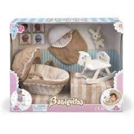 Accessoires Pour Poupon Barri Guitas Berceau+Accessoires+3ans