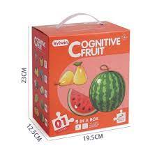Jeu Educatif Cognitive Fruit 5en1-5 Puzzles/40pcs+18mois