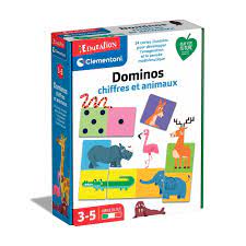 Domino Chiffres Et Animaux 3-5ans