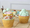 BOL A GLACE+CUILLERE CARNAVAL – SET DE 9PCS