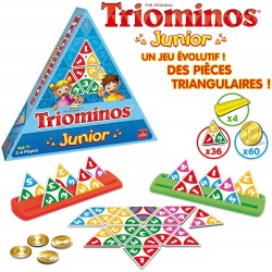 Jeu de Société Triominos Junior 2-4 Joueurs+5ans