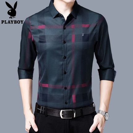 Importé - Chemise Homme Playboy à manches longues