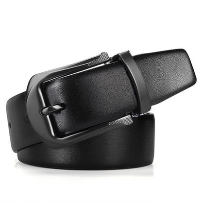 Importé - Ceinture Homme Business Véritable Cuir Finition Lisse ou Grainée