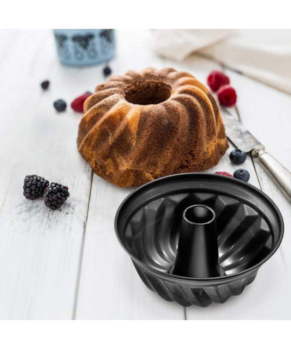 MOULE A KOUGLOF ACIER INOXYDABLE, NOIR – 25CM – ZENKER 6527
